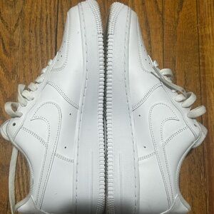 Men’s All White Nike Airforce Sneakers